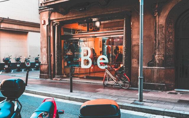 Custom window decals for stores