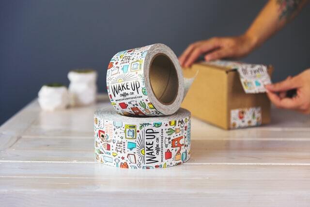 advantages of custom printed tape